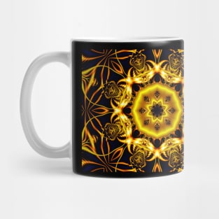 Golden Mandala 02 Mug